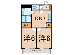 パラッツオ碑文谷の物件間取画像